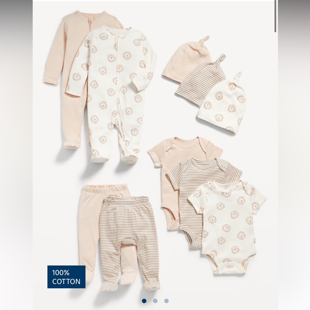 Old Navy Kids Matching Set - Cream and Pink